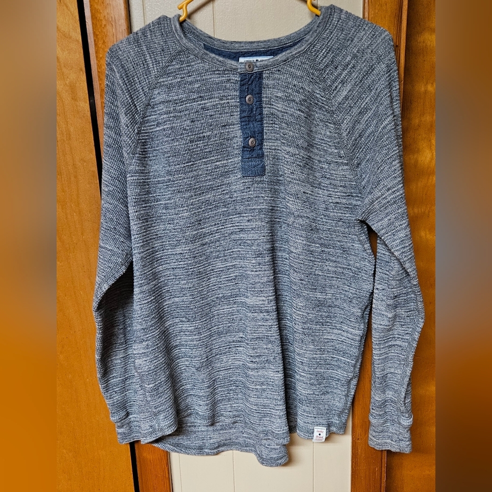 Hand Crafted Denim Blue Sweater